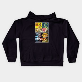 50s Sci-fi Poster Art Kids Hoodie